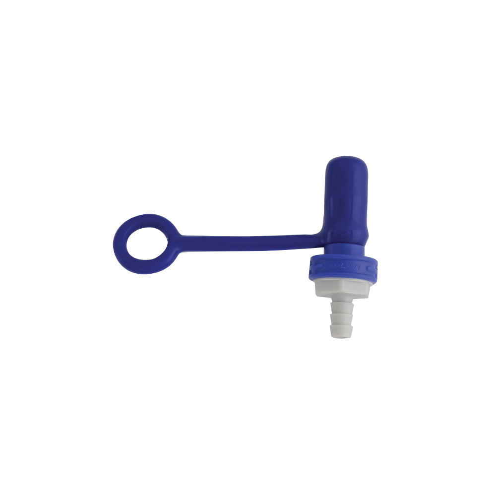 Blue 1/4" Male Connector with Dust Cap Assembly