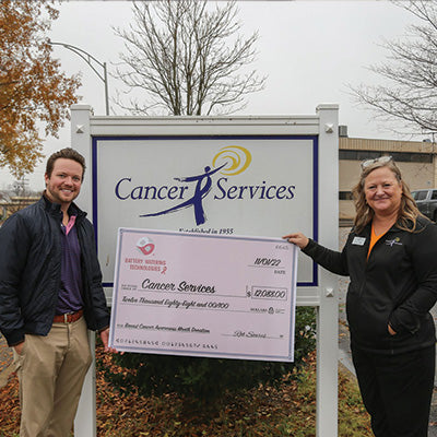 BWT helped raise over $12,000 for Cancer Services of Winston Salem