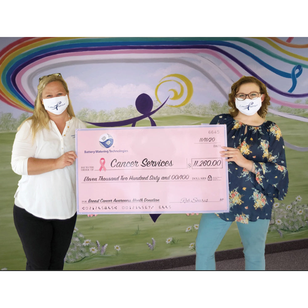 BWT helped raise over $11,000 for Cancer Services of Winston Salem