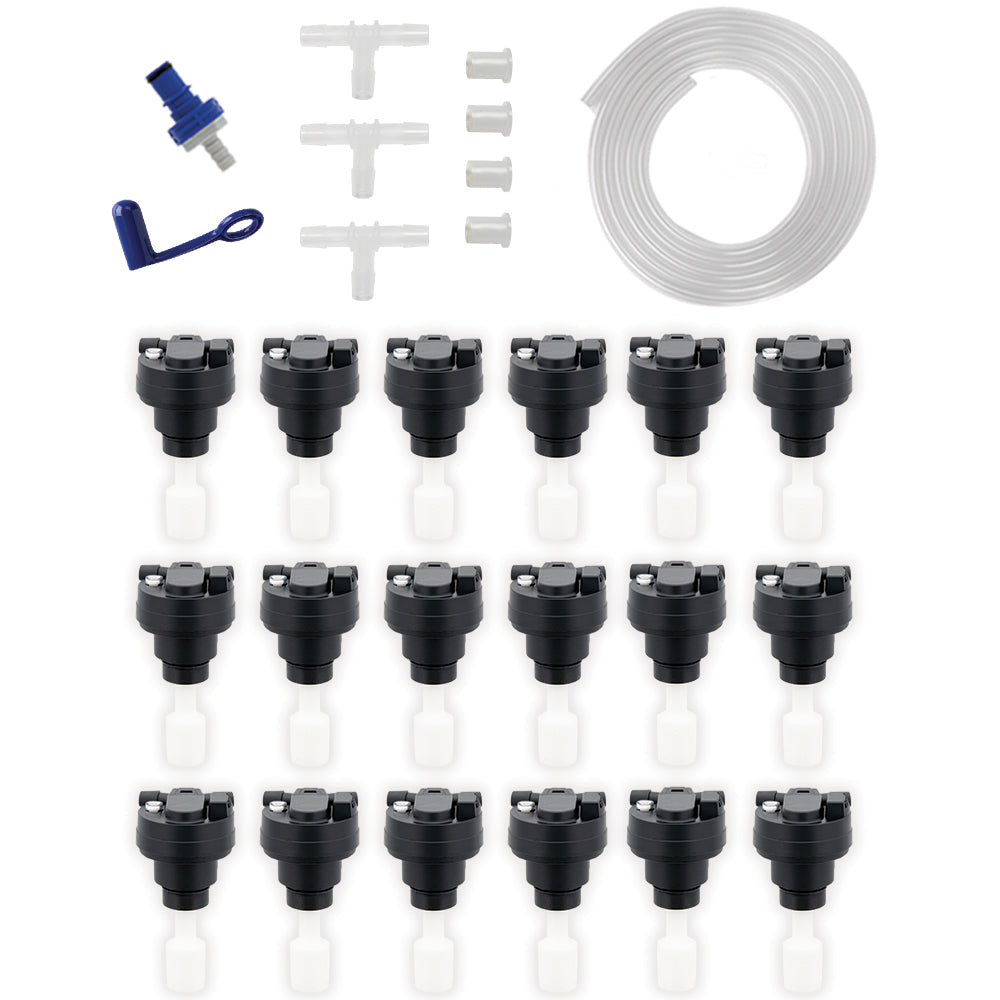 18 cell system with VC-TB5 valves