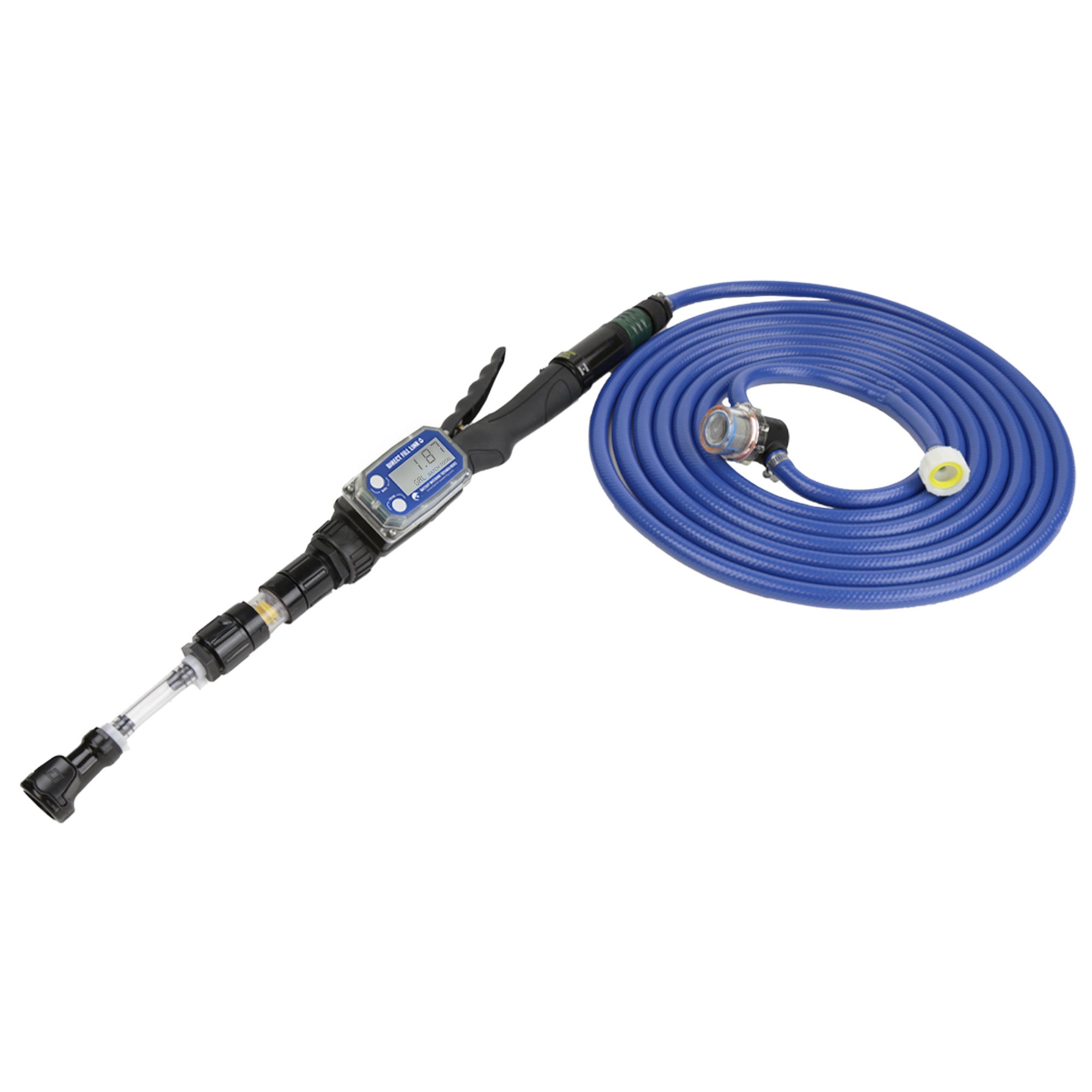 Direct Fill Link with 20' <br>hose and strainer<br> Black Connector (09FUM1)