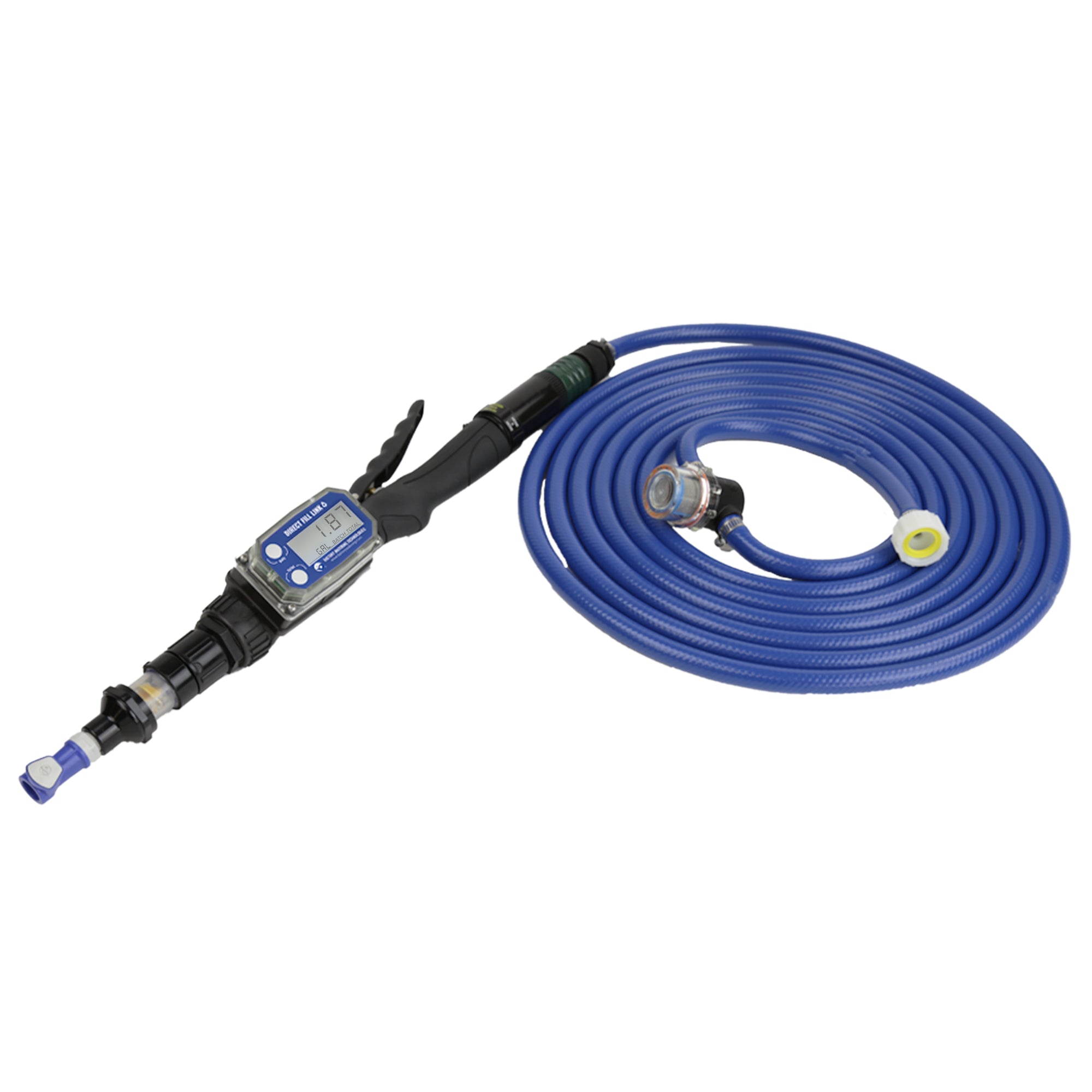 Direct Fill Link+ with 20'<br> hose and strainer<br> Blue Connector (09FBLUT3)