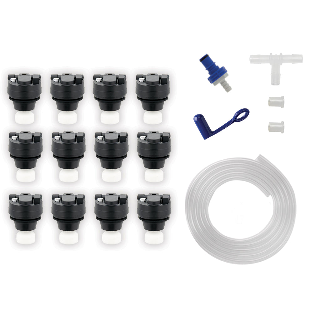 12 cell system with VB-TBY valves