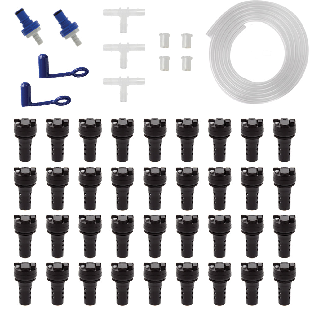 36 cell system with VB-TBU valves
