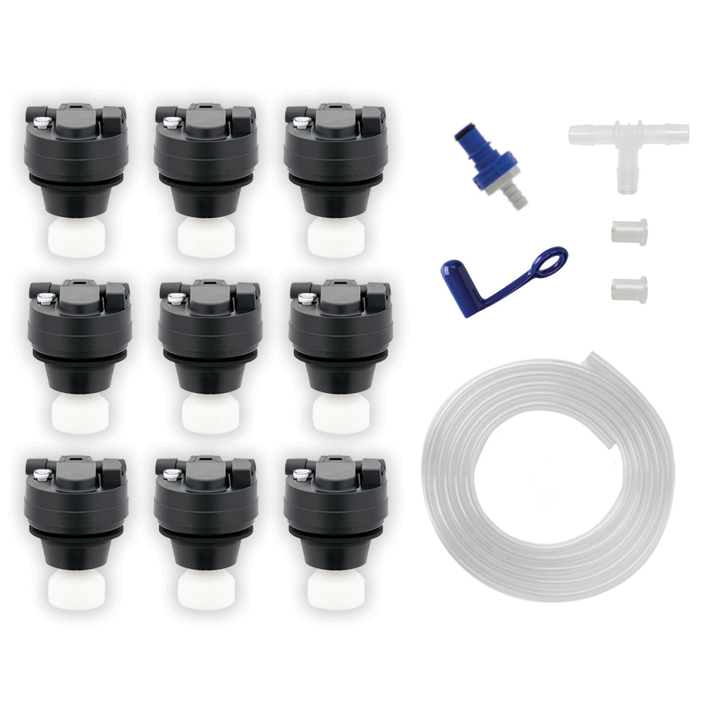 9 cell system with VB-TBY valves