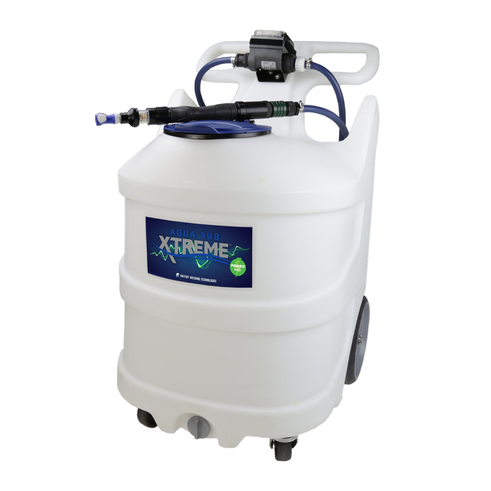 AQUA SUB XTREME™ POWER PRO<br>Lithium Pack - 25 Gallon<br>Flow Meter Mount<br>Blue Connector (09FBLUT3)